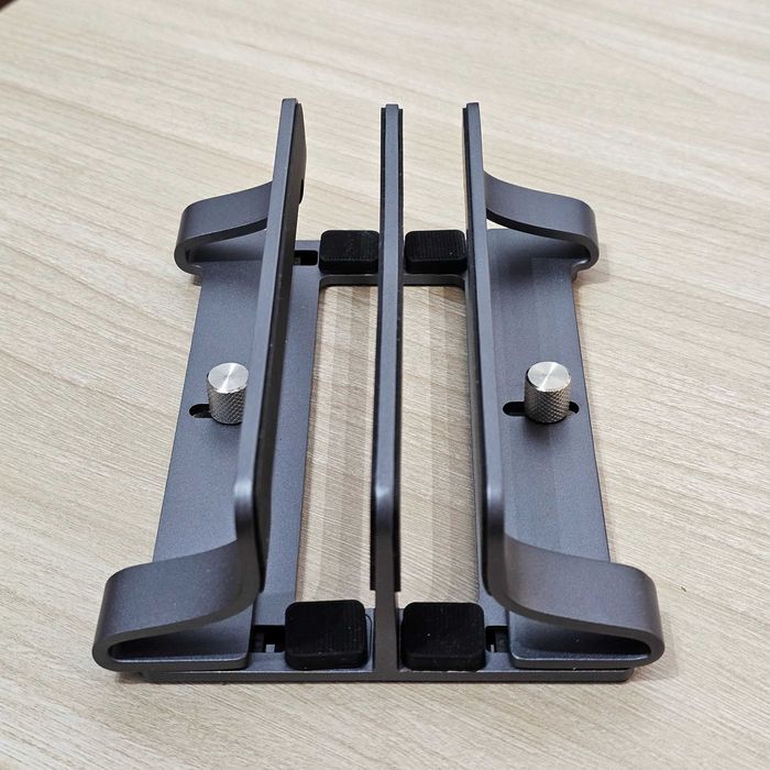 Suporte Vertical Ajustável 2 Slots Alumínio