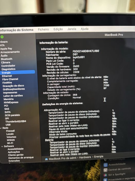 Macbook Pro 16 i7 16GB RAM 512GB SSD