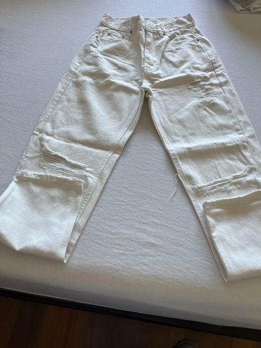 Varias calcas brancas tamanho 32 pull e brsk