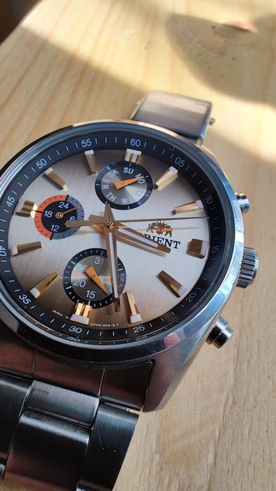 Zegarek Orient z Japonii bardzo rzadki model nowa bransoleta