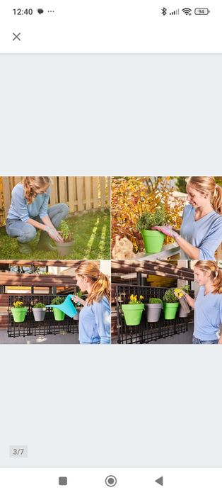 Kwietnik ścienny modułowy ogród wertykalny