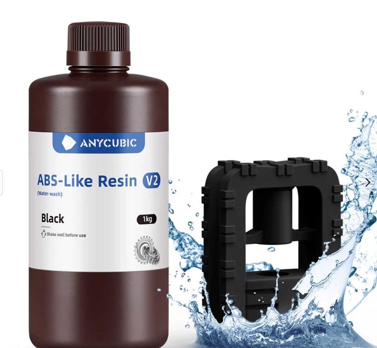 Abs like v2 waterwash black żywica anycubic