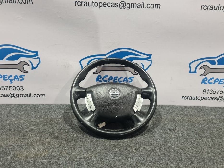 VOLANTE GUIADOR COMPLETO NISSAN PRIMERA III 3 MK3 P12 PELE AIRBAG