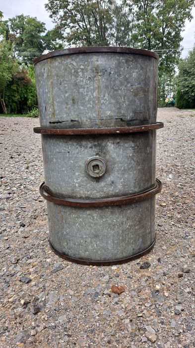 Beczka metalowa na paliwo 200 l