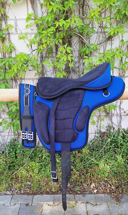 NOWE Siodło rajdowe syntetyczne bezterlicowe typu freemax