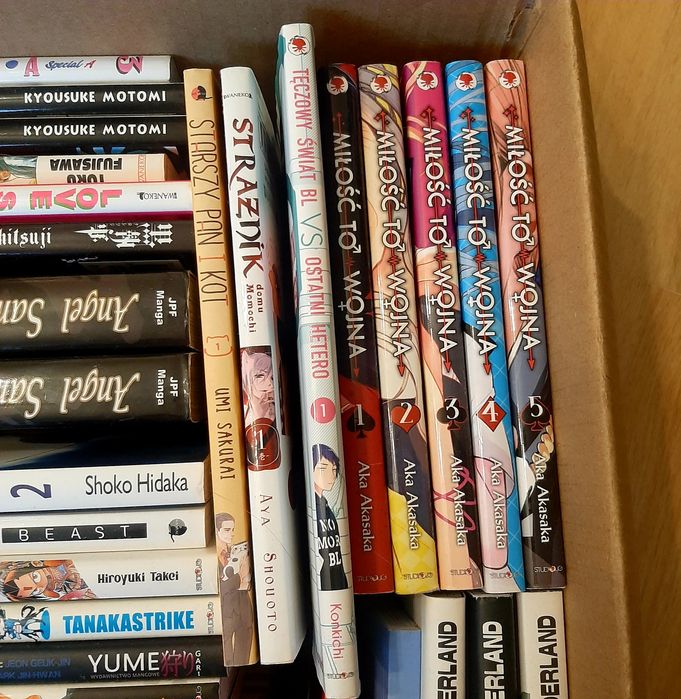 38 mang zestaw różne tytuły