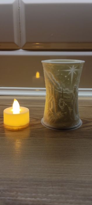 Lampka ozdoba na stół wigilijny Boże Narodzenie