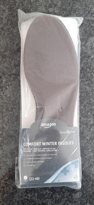 Zimowe wkładki do butów 3 pary