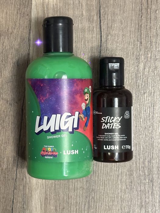 Lush Body Shower Luigi 285 g i Sticky Dates 125g