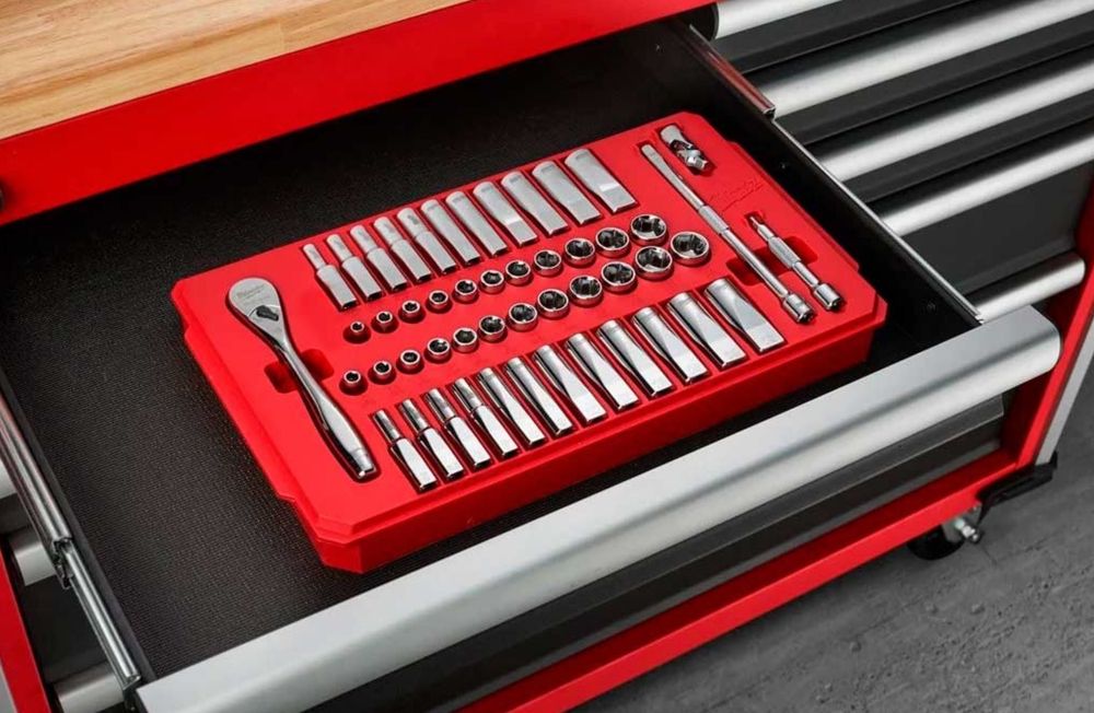 Набір метричних і дюймових головок Milwaukee 1/4" 50 шт (4932464944)