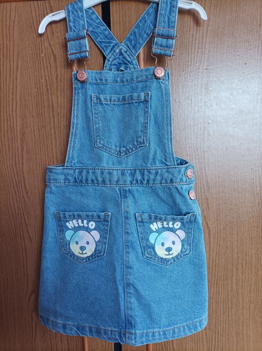 Джинсовий сарафан на дівчинку
