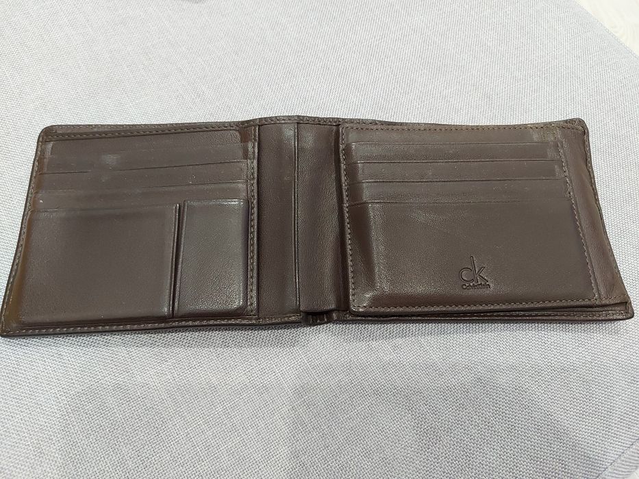 Carteira pele Calvin Klein