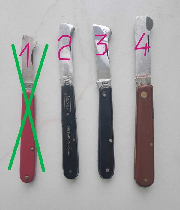 Right-Blade Grafting Knives