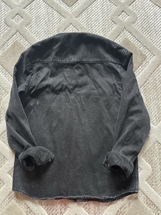 Джинсова жіноча сорочка