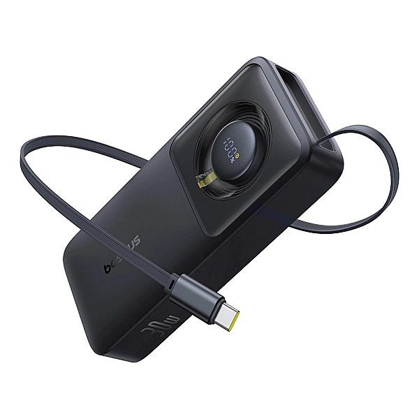 Powerbank Baseus Free2Pull 10000mAh 30W z portem USB-C i rozwijanym ka