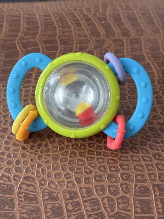 Kolorowa grzechotka gryzak Rattle od Smiki