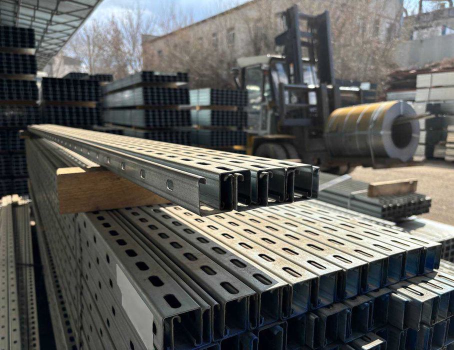 Кріплення для сонячних панелей 41х41, - 3,4 м, 4,2 м, 5,2 м, 6,2 м