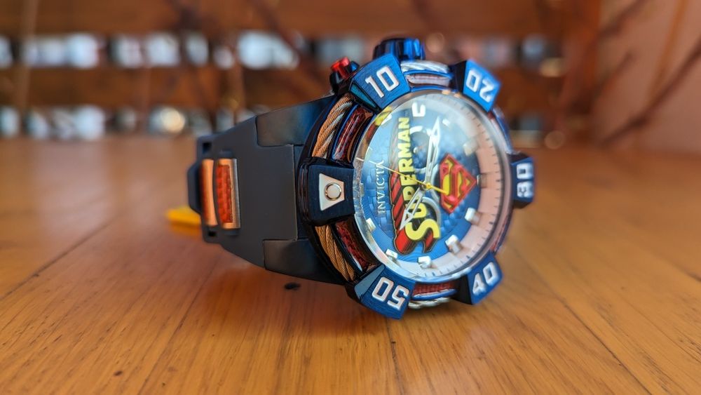 Nowy Zegarek Invicta 41139 DC COMICS SUPERMAN BOLT Ed Limit nr 87/4000