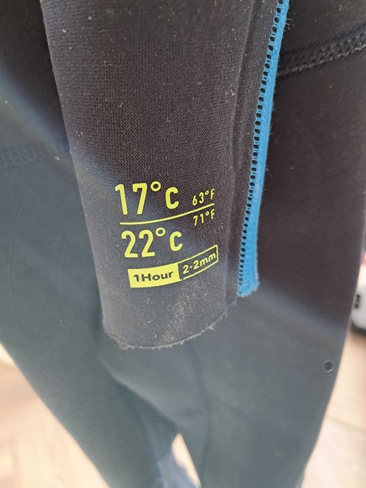 Pianka neoprenowa zeglarska Olaian 9-10 lat 140cm