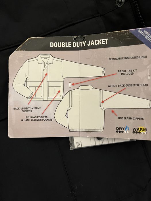 Чоловіча подвійна куртка 5.11 Tactical Double Duty Navy