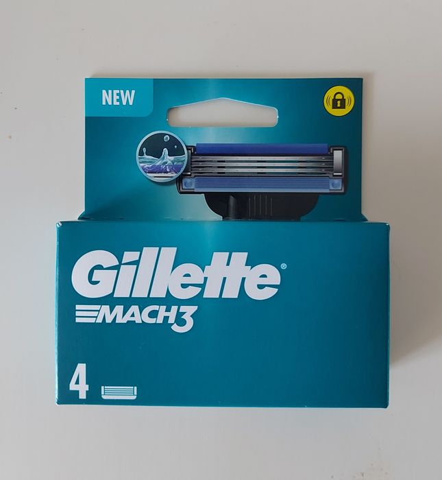 Оригінальні  картриджі Gillette  Mach3, Mach3 turbo