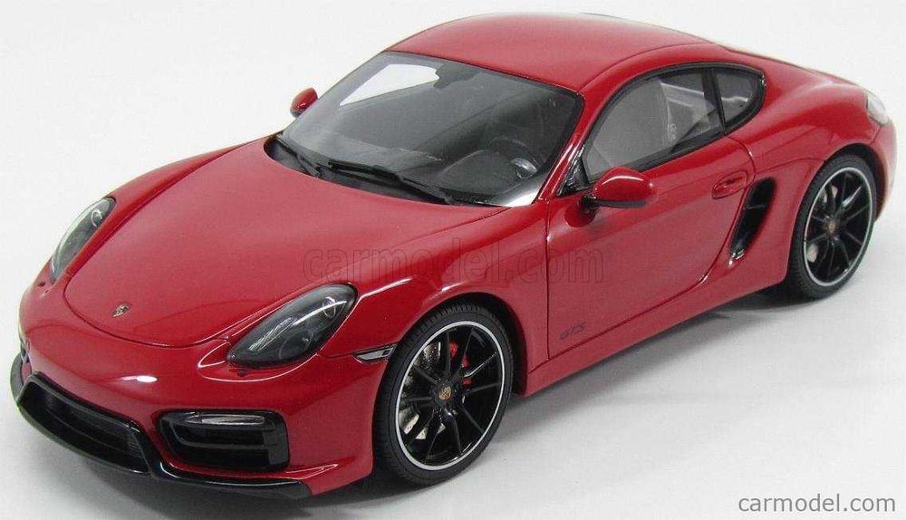 Porsche Cayman GTS + 1/18 + Resina + Novo + GTSpirit