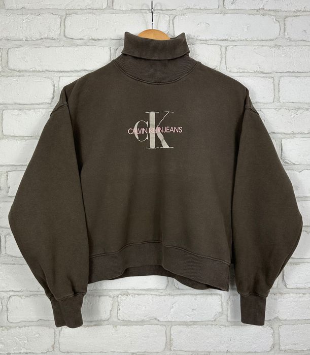 Bluza z golfem Calvin Klein jeans; golf