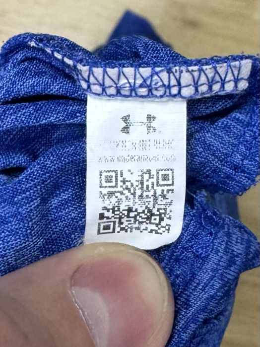 Under Armour Tech Tee футболка M размер спортивная синяя