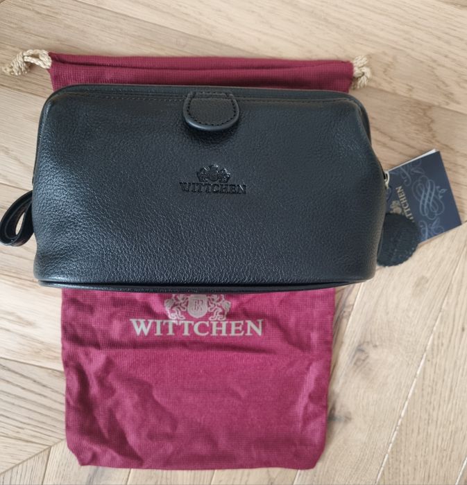 Nowa Kosmetyczka Wittchen skórzana Italy