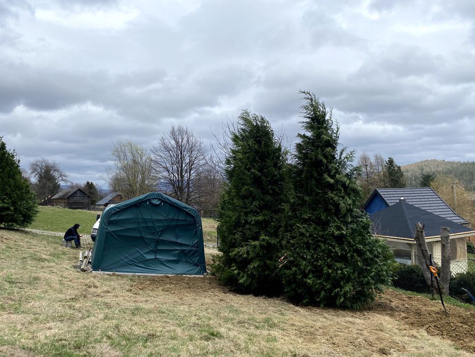 Zakładanie trawników, przycinanie żywopłotów  , sadzenie drzew