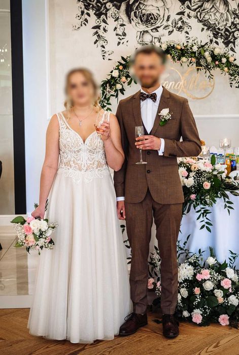 Piękna suknia ślubna