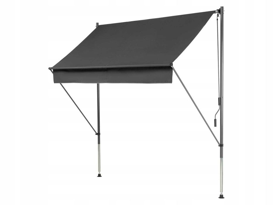Markiza 200 x 150 cm Antracytowa