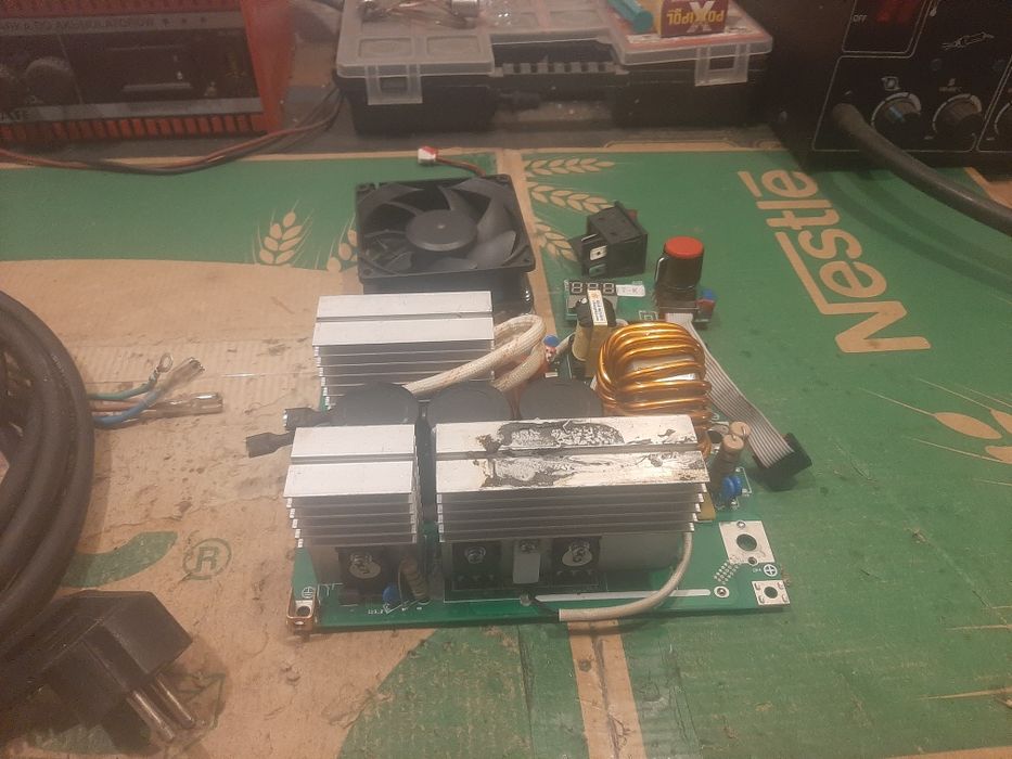 Spawarka części 123