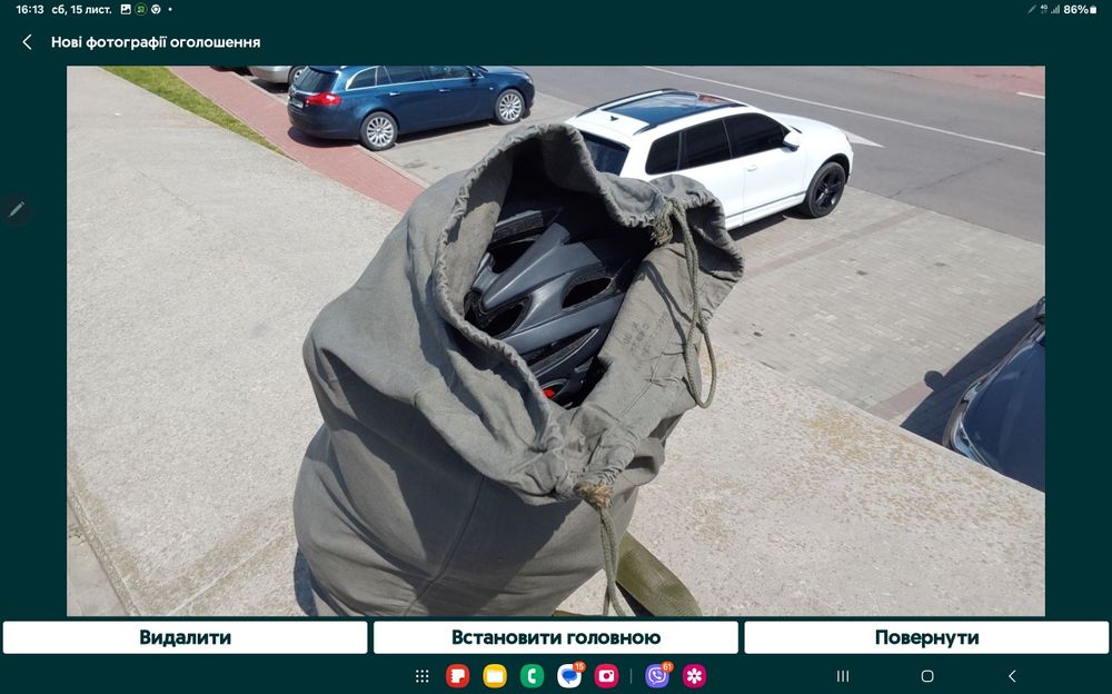 Компресіонний рюкзак армії Бундес оригінал WASHESACK OLIV 50 літрів