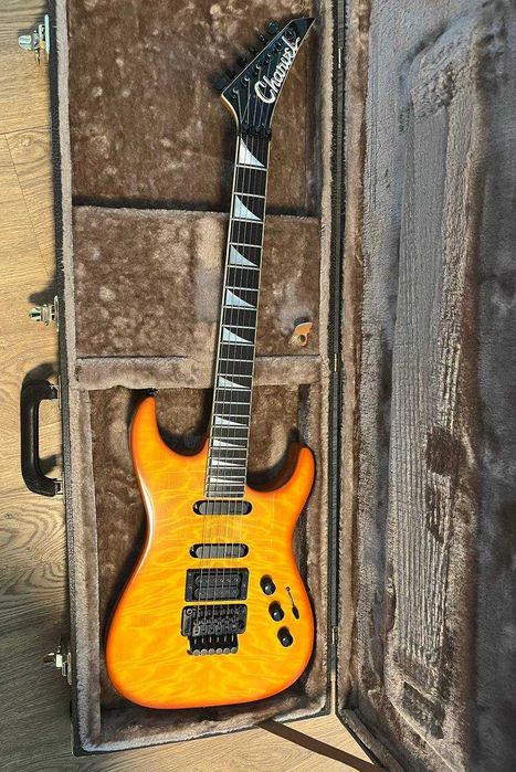 Gitara Charvel 475 Deluxe - Exotic Quilt Top - MIJ