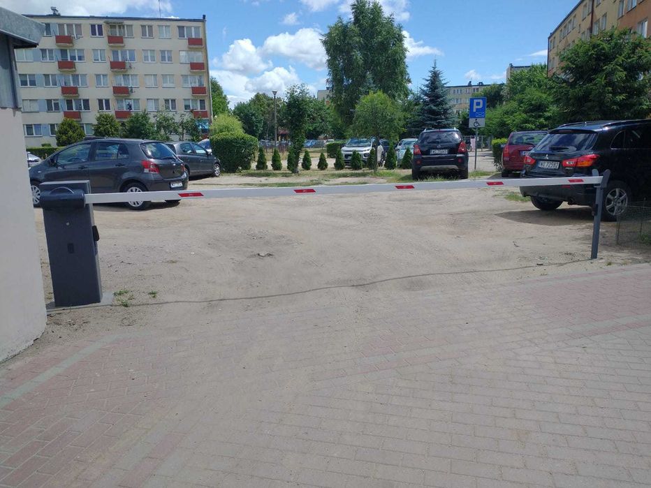 SZLABAN PARKINGOWY Szlabany Ramię do szlabanu - Sprzedaż Montaż Serwis