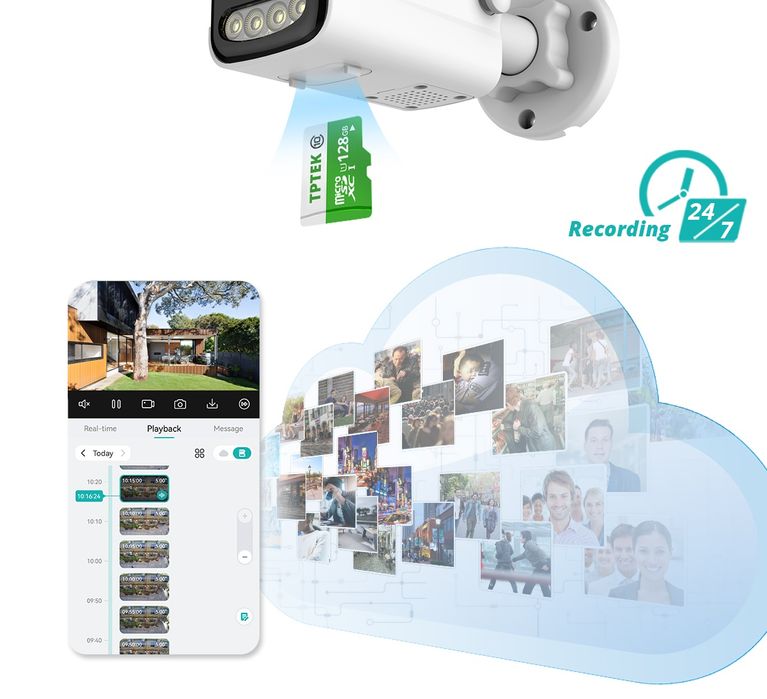 Камера вулична wi-fi ip 5 Мп