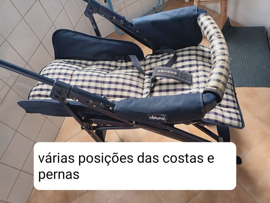 Carrinho passeio Chicco + cadeira auto