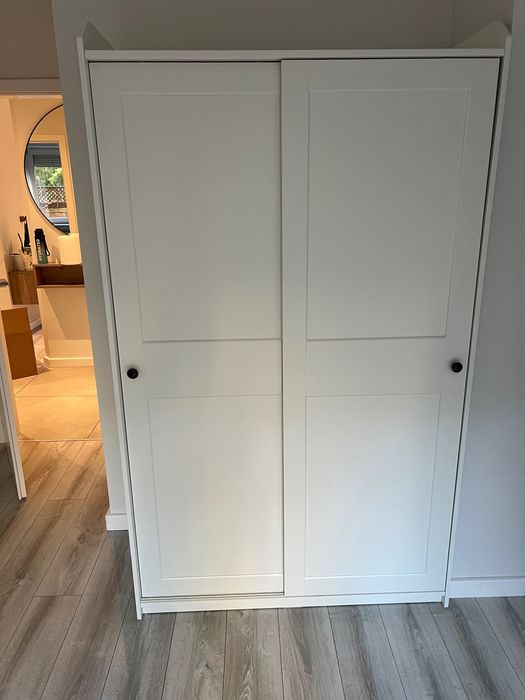 Szafa Ikea HAUGA biała 118x55x199cm