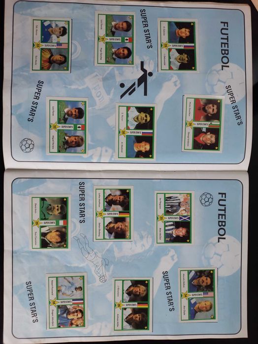 Caderneta de cromos "Desporto e campeões"- Completa