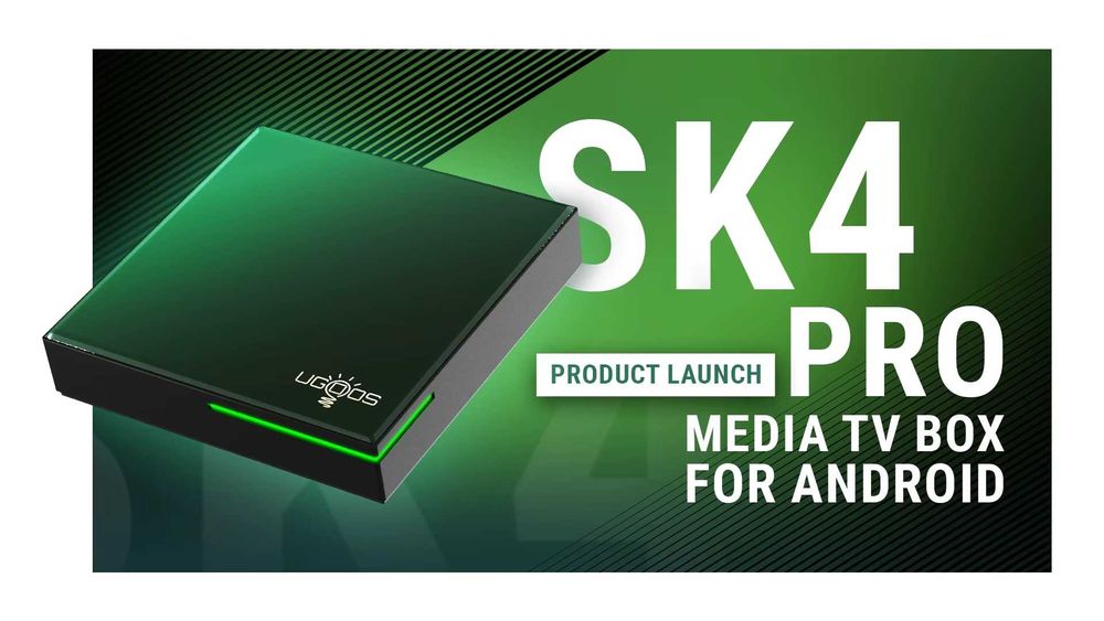 Смарт-приставка Ugoos SK4 Pro 4/64Gb Android 14.0 S905x5M-K Dolby Vision