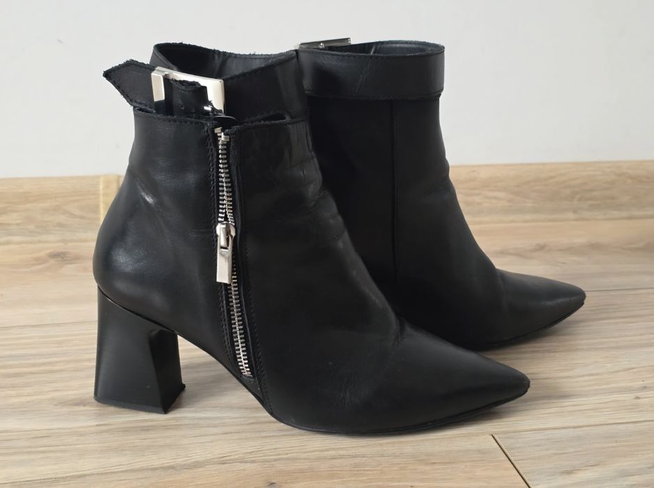 Botki 39 Depp skora obcas