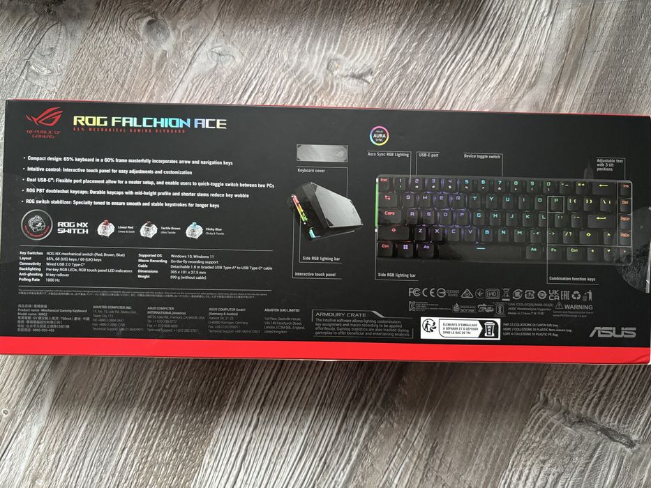 Asus rog falchion ace