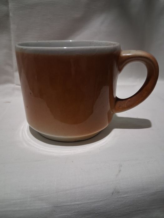 Kubek ceramiczny duuzy prl
