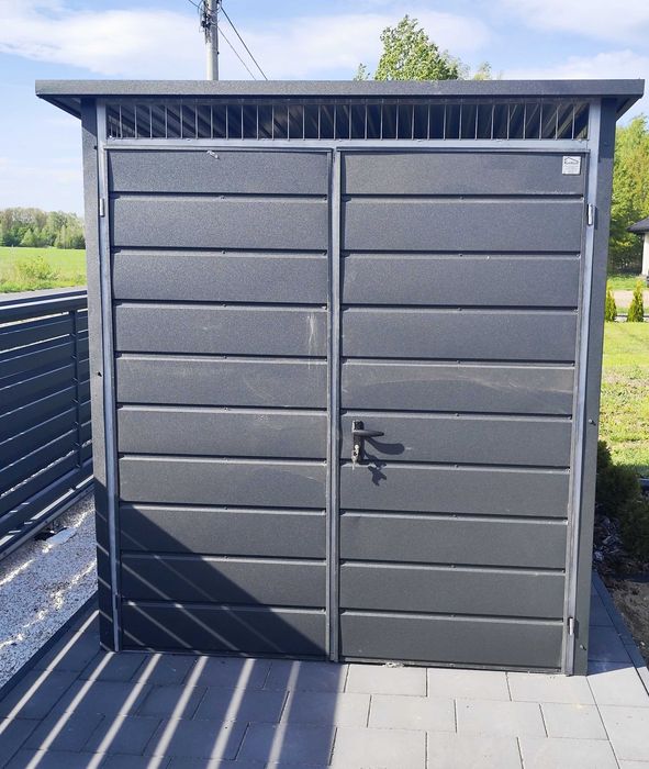 Wiata śmietnikowa panelowa DOWOLNY KOLOR OKAZJA