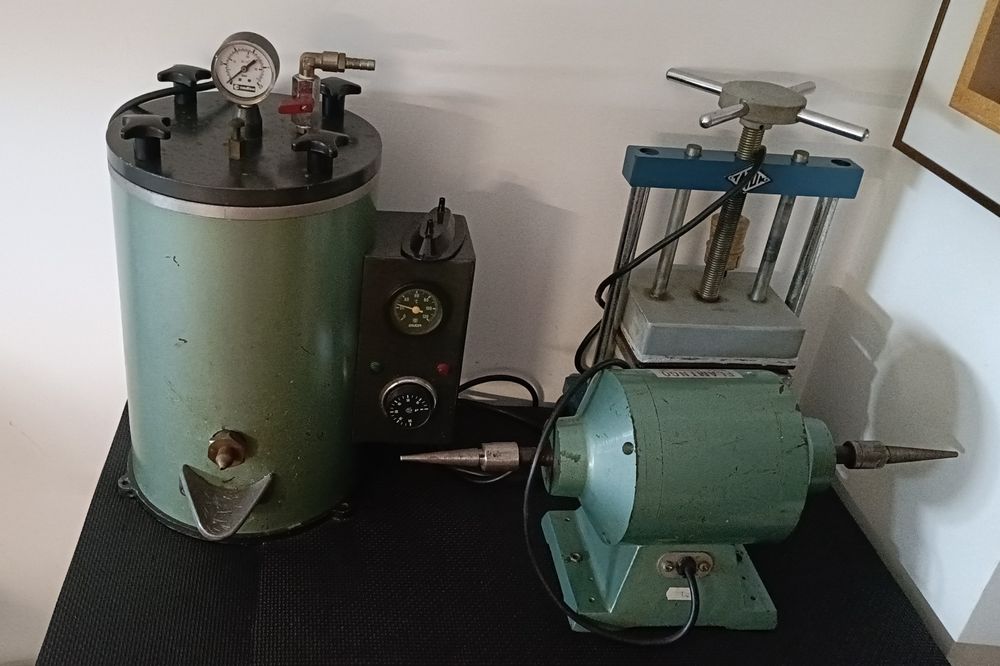 Motor de Polir para Ourives FLAMINGO TDS-200D – 1/2 HP