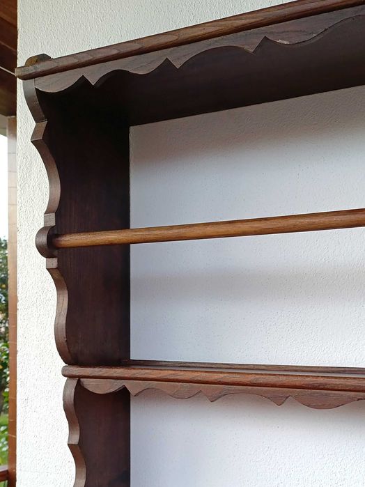 Escaparate em Madeira com 3 Prateleiras