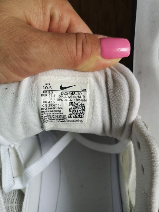 Sneakersy Nike Ishod 44.5 sznurowane męskie SB 101 dzień