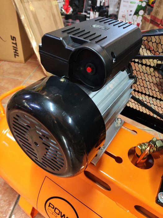 Компрессор Powercraft АС-10030 /100L/2х цил/ременной/пл.упаковка/219