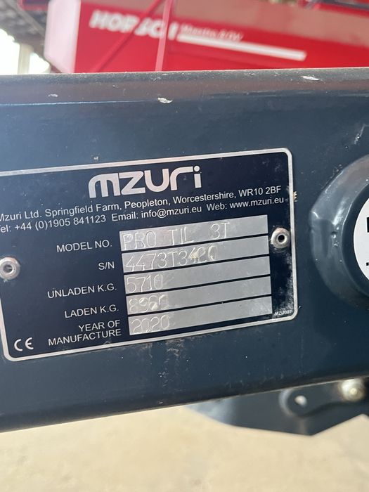 Сівалка Mzuri Pro-Til 3T